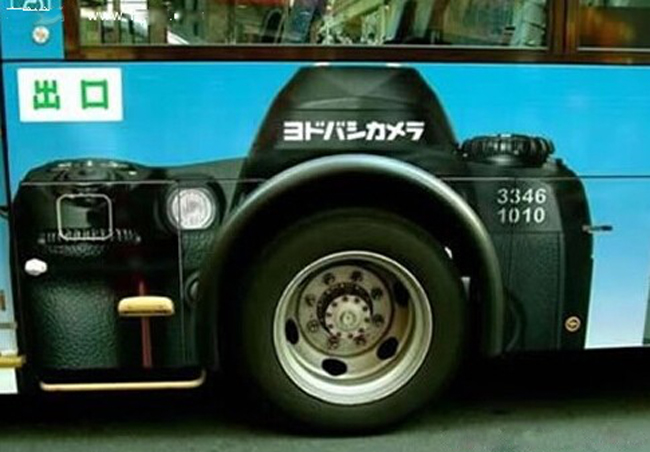 巴士車身廣告噴畫製作